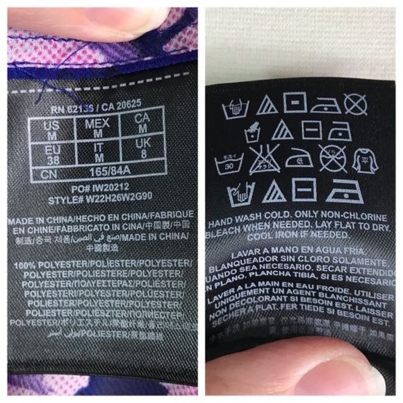 Guess Sheer sleeveless button up floral print M - Picture 7 of 7